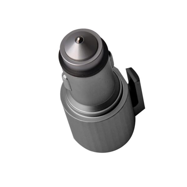 Quick Car Charger, 4.8A Dual USB Fast car charger with Life Guard Charge Technology In Gray