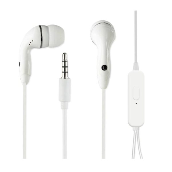 Reiko In-Ear Headphones With Mic In White